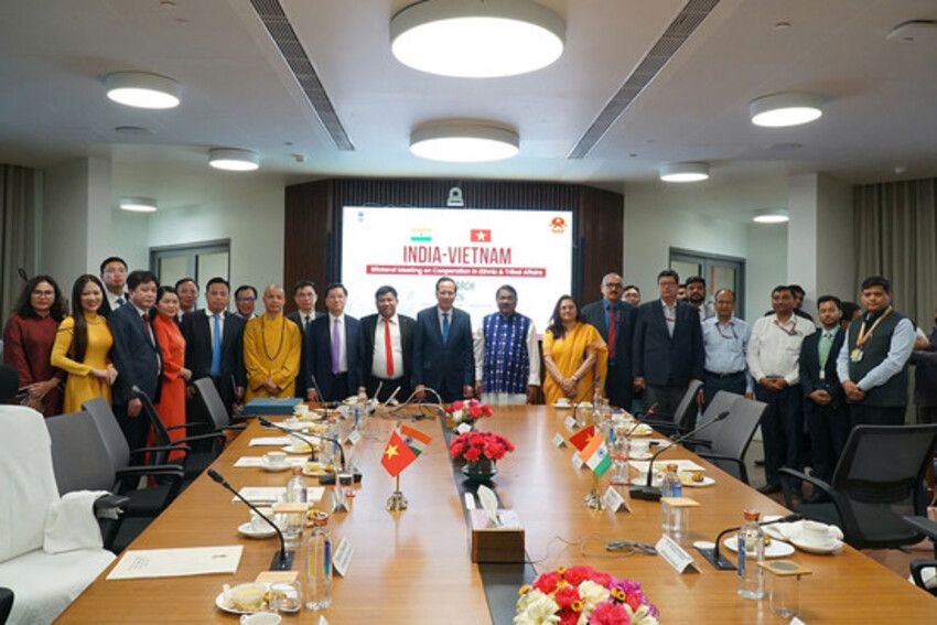 Việt Nam - Ấn Độ thúc đẩy hợp tác về công tác dân tộc và tôn giáo