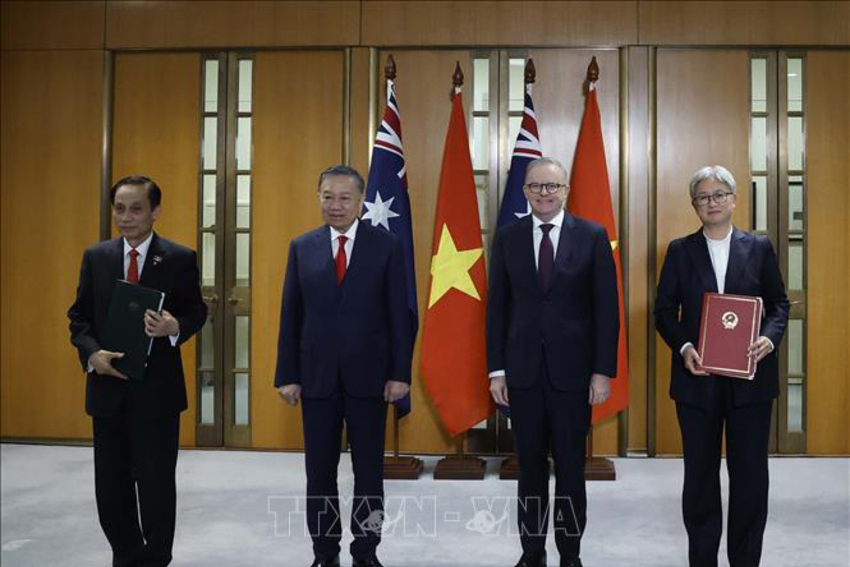 Tuyên bố chung về tăng cường kết nối khoa học, công nghệ và đổi mới sáng tạo giữa Việt Nam và Ô-xtrây-li-a