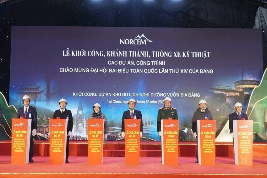 Lai Châu khởi công loạt dự án trọng điểm, tạo động lực phát triển bền vững