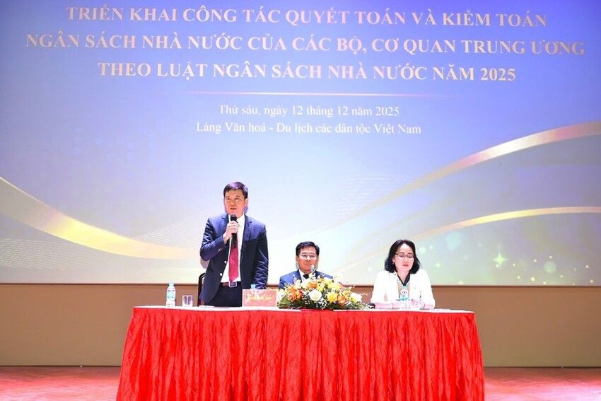 Hội nghị triển khai công tác quyết toán và kiểm toán NSNN của các Bộ, cơ quan Trung ương