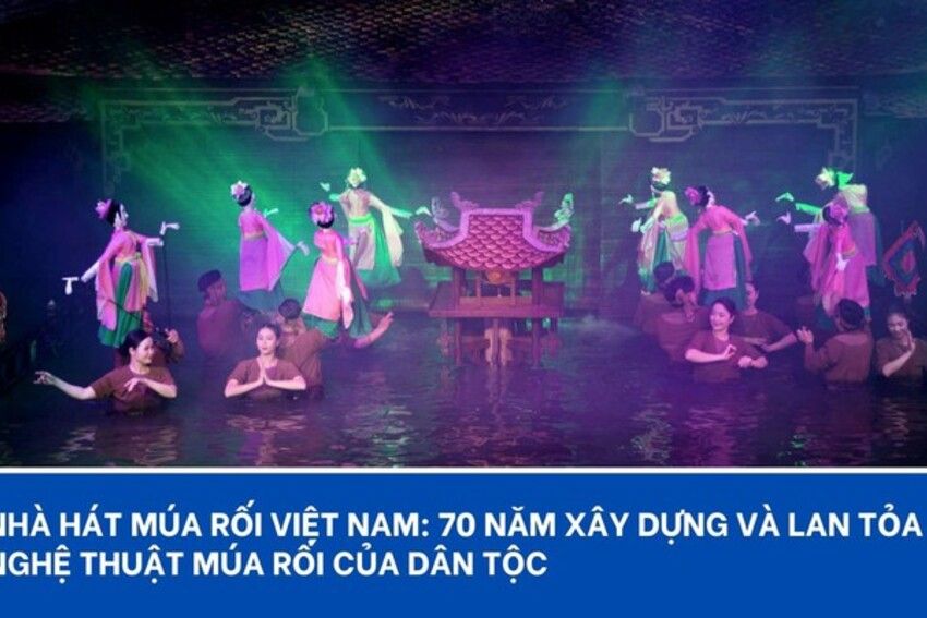 Nhà hát Múa rối Việt Nam: 70 năm xây dựng và lan tỏa nghệ thuật múa rối của dân tộc