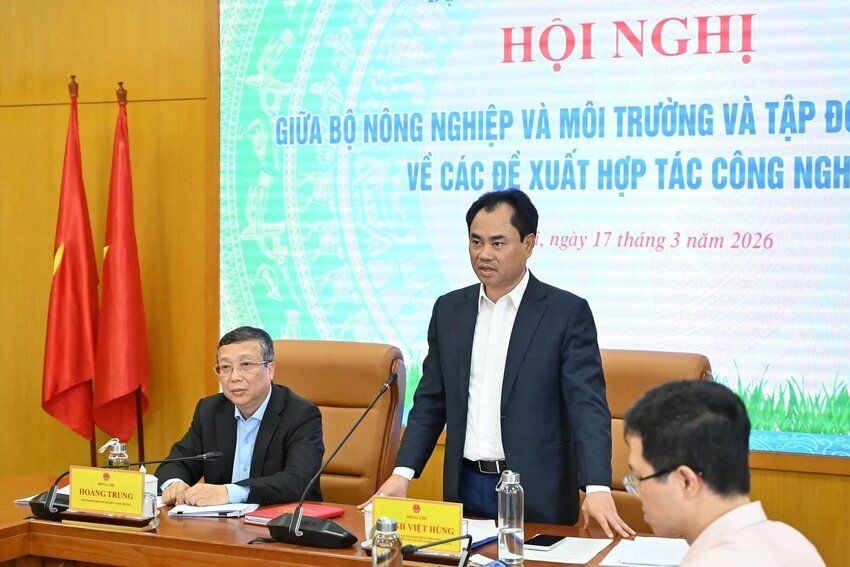 Bộ Nông nghiệp và Môi trường sẵn sàng đặt hàng công nghệ mũi nhọn từ Tập đoàn CT Group