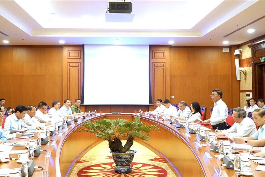 Bảo đảm tiến độ, chuẩn bị chu đáo công tác tổ chức phục vụ Đại hội XIV của Đảng