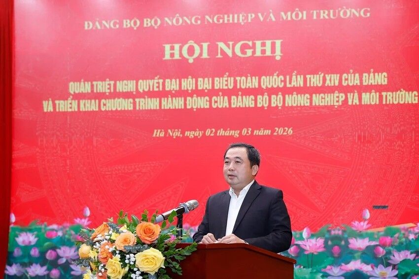 Bộ Nông nghiệp và Môi trường đưa Nghị quyết Đại hội XIV vào cuộc sống