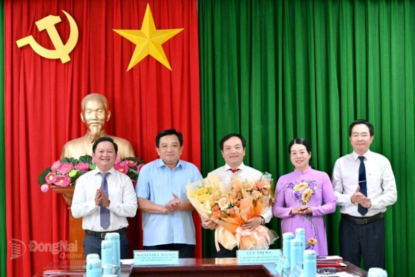 Đồng chí Nguyễn Đức Thành giữ chức danh Phó Chủ tịch Hội Nông dân tỉnh Đồng Nai