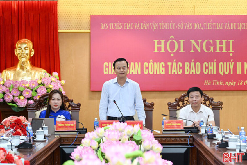 Phát huy vai trò báo chí trong tuyên truyền thực hiện các nhiệm vụ trọng tâm của tỉnh