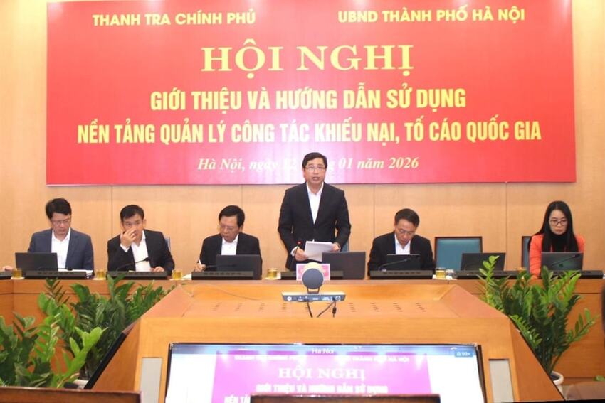 Dự kiến từ 1-3, Hà Nội sẽ xử lý đơn, thư trên môi trường số