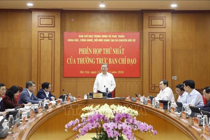 Tổng Bí thư Tô Lâm: Triển khai Nghị quyết 57 phải quyết liệt, bài bản hơn, gắn với kết quả cụ thể