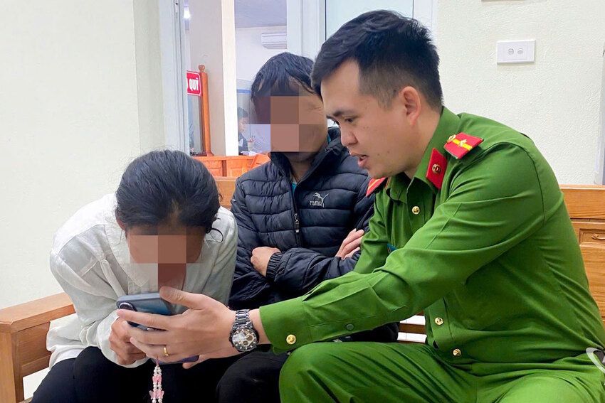 Công an xã Ngân Sơn kịp thời ngăn chặn vụ lừa đảo qua mạng