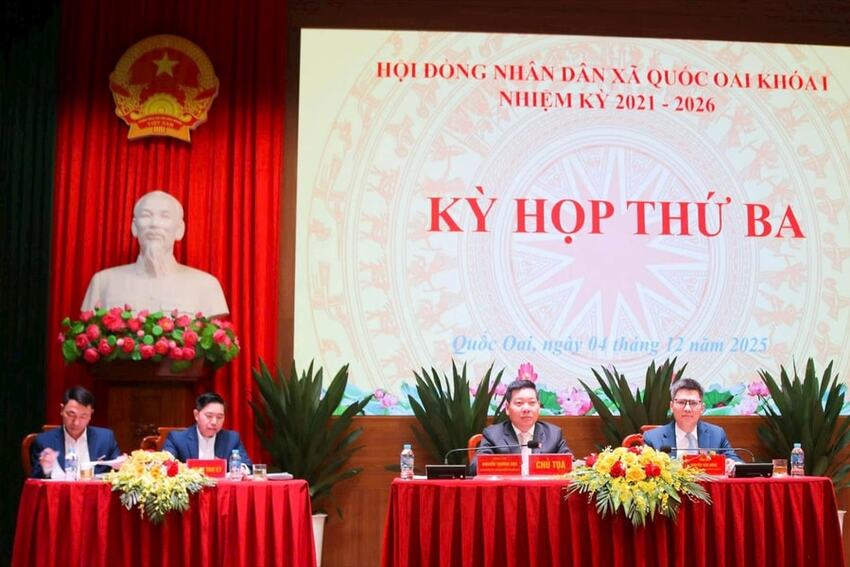 HĐND xã Quốc Oai quyết nghị nhiều nhiệm vụ trọng tâm
