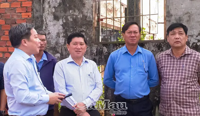 Khảo sát các dự án xây dựng kè và cải tạo, nâng cấp hạ tầng vùng muối