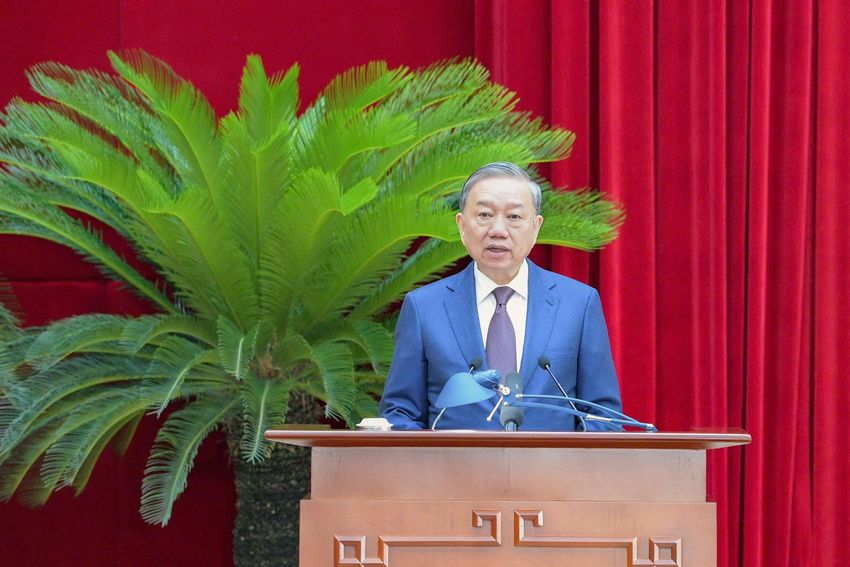 Toàn văn phát biểu khai mạc của Tổng Bí thư Tô Lâm tại Hội nghị Trung ương 12 Khóa XIII