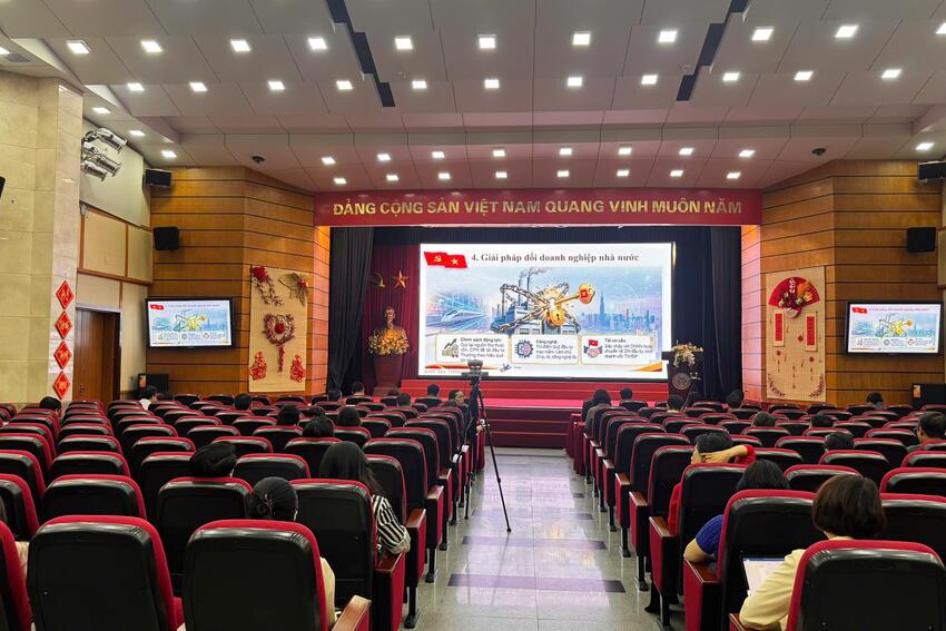 Bộ KH&CN quán triệt Nghị quyết 79-NQ/TW: gắn phát triển KHCN với nâng cao năng lực cạnh tranh
