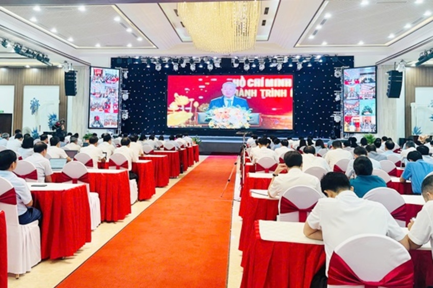 Hội nghị trực tuyến toàn quốc nghiên cứu, học tập, quán triệt các Nghị quyết của Bộ Chính trị