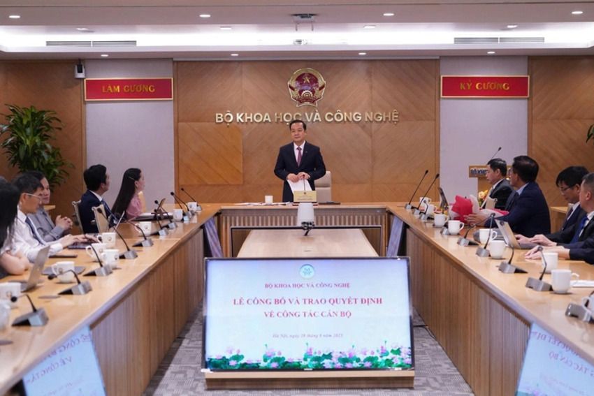 Bộ Khoa học và Công nghệ công bố quyết định về công tác cán bộ