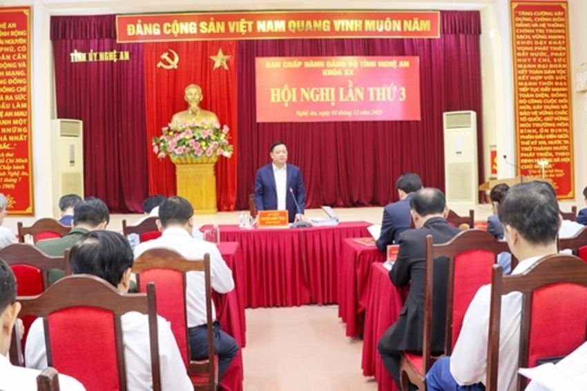 Nghệ An: Tổng kết công tác chuẩn bị và tổ chức Đại hội đại biểu Đảng bộ tỉnh lần thứ XX, nhiệm kỳ 2025-2030