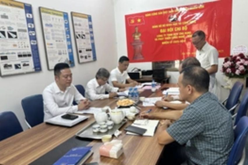 Chi bộ Công ty TNHH MTV Ứng dụng và Phát triển công nghệ tổ chức Đại hội Chi bộ lần thứ IV