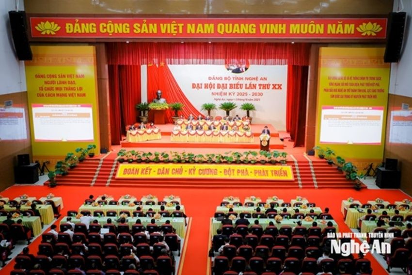 Tóm tắt Báo cáo chính trị Đại hội đại biểu Đảng bộ tỉnh Nghệ An lần thứ XX, nhiệm kỳ 2025 - 2030