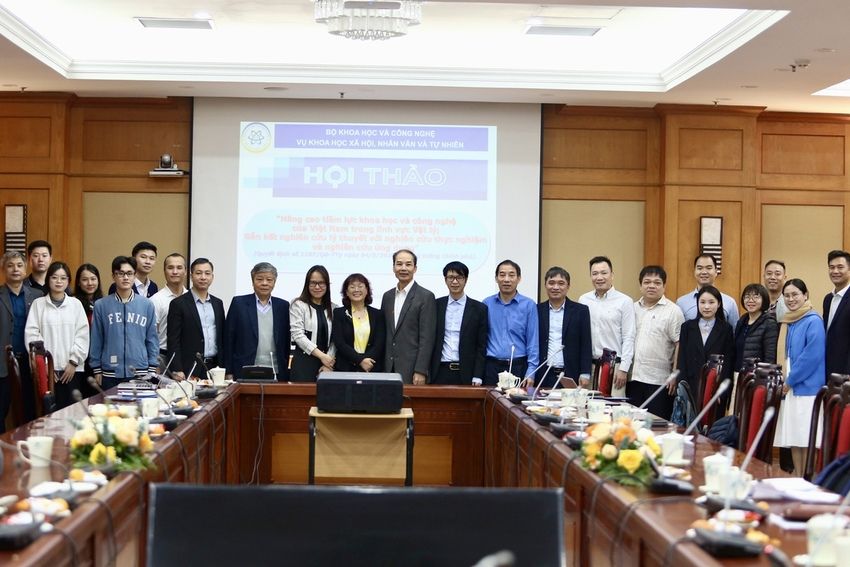 Định hướng phát triển vật lý phục vụ nâng cao tiềm lực khoa học và công nghệ quốc gia