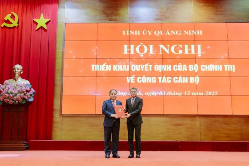 Đồng chí Quản Minh Cường giữ chức Bí thư Tỉnh ủy Quảng Ninh