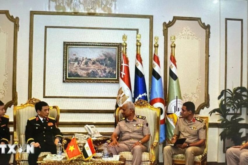 Việt Nam và Ai Cập thúc đẩy hợp tác quốc phòng