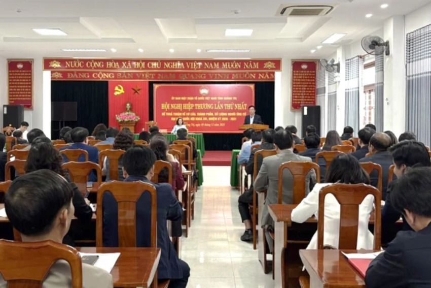 Hiệp thương lần thứ nhất giới thiệu người ứng cử đại biểu Quốc hội và HĐND tỉnh