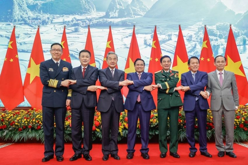 Thủ tướng tiếp Bộ trưởng Bộ Ngoại giao, Bộ Quốc phòng, Bộ Công an Trung Quốc