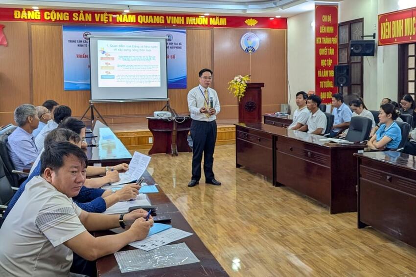 Thúc đẩy chuyển đổi số hướng tới nông thôn mới thông minh