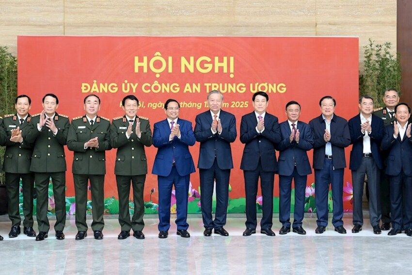 Tổng Bí thư Tô Lâm dự Hội nghị Đảng ủy Công an Trung ương