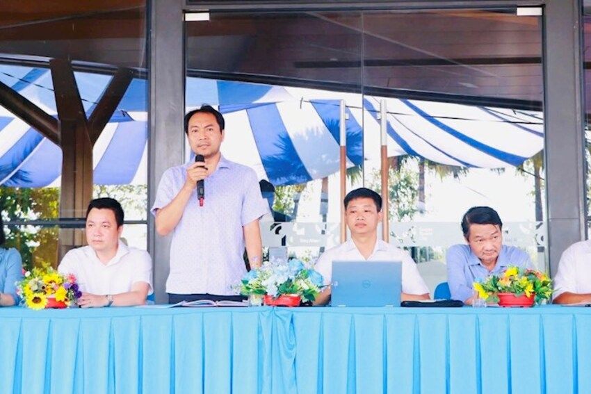 Phường Bình Trưng thông tin đến người dân về Dự án Khu liên hợp TDTT Quốc gia Rạch Chiếc