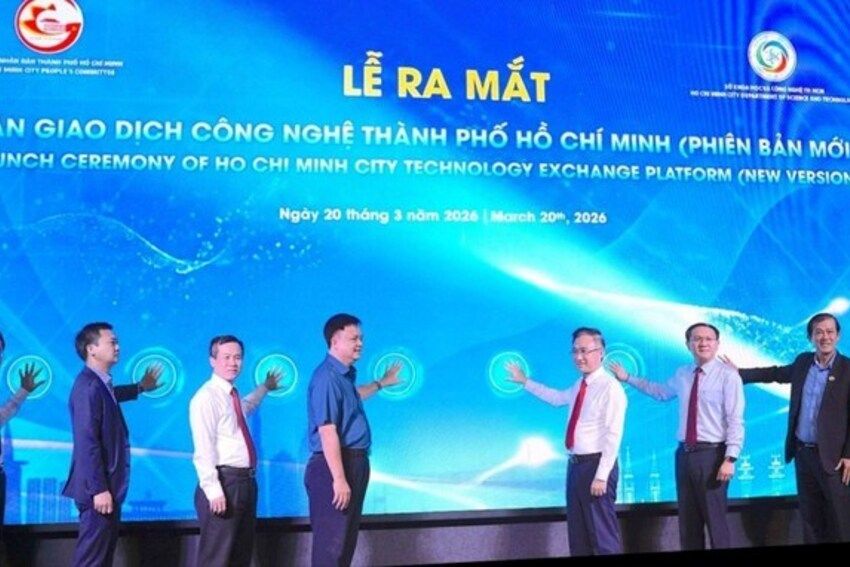 TPHCM ra mắt Sàn Giao dịch Công nghệ phiên bản mới