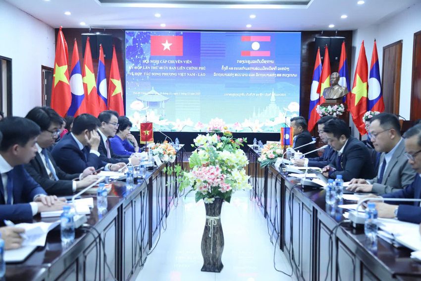 Bộ Tài chính Việt Nam và Lào họp Quan chức Cao cấp chuẩn bị cho Kỳ họp Ủy ban liên Chính phủ lần thứ 48