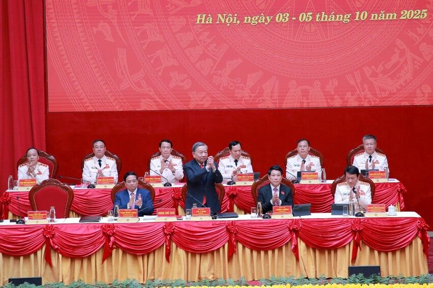 Khai mạc Đại hội đại biểu Đảng bộ Công an Trung ương lần thứ VIII, nhiệm kỳ 2025 – 2030