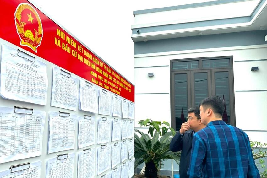 Cả nước có hơn 73.457.000 cử tri sẽ tham gia bỏ phiếu tại 72.195 khu vực bầu cử