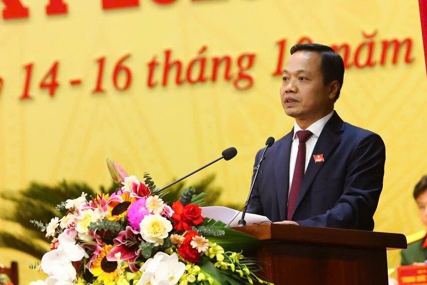 Đồng chí Trần Tiến Dũng được bầu giữ chức Bí thư Tỉnh ủy Điện Biên khóa XV