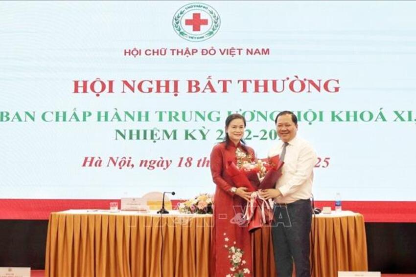 Bà Đỗ Thị Thu Thảo giữ chức Chủ tịch Trung ương Hội Chữ thập đỏ Việt Nam khóa XI