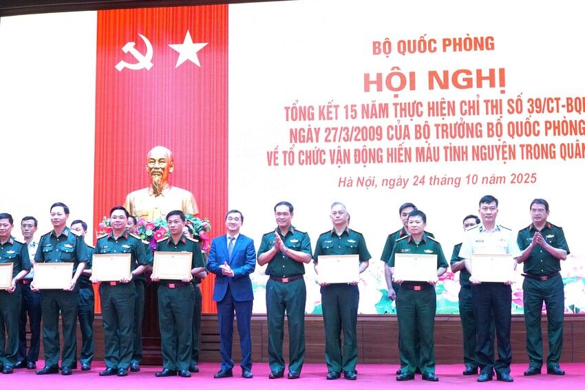 Tiếp tục đổi mới, nâng cao hiệu quả hiến máu tình nguyện trong Quân đội