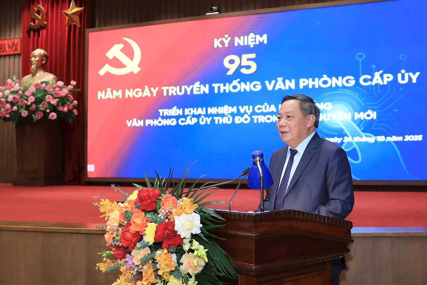 Chuyển đổi số phải là đột phá chiến lược của Văn phòng cấp ủy trong giai đoạn phát triển mới