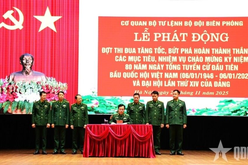 Đảng ủy Bộ đội Biên phòng tổ chức nghị học tập, quán triệt nghị quyết