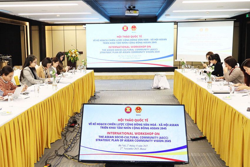 Hội thảo quốc tế về Kế hoạch chiến lược Cộng đồng Văn hóa - Xã hội ASEAN triển khai Tầm nhìn Cộng đồng ASEAN 2045