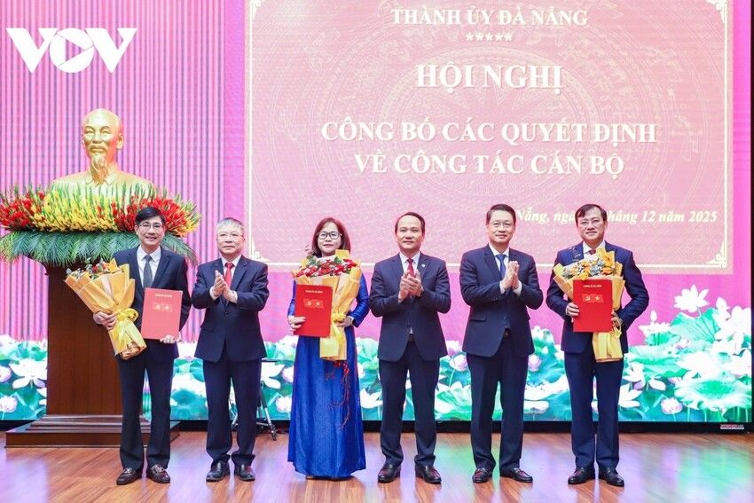 Đà Nẵng điều động, bổ nhiệm nhiều cán bộ chủ chốt
