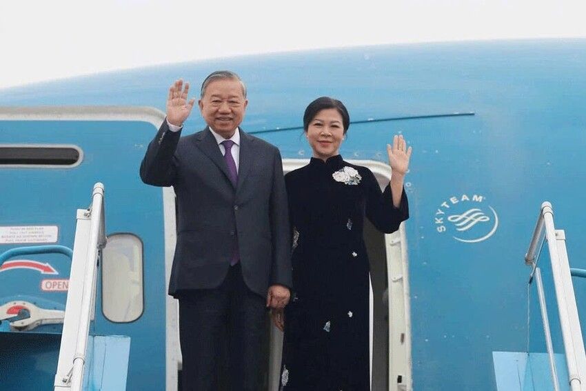 Tổng Bí thư Tô Lâm lên đường thăm cấp Nhà nước Cộng hoà Dân chủ Nhân dân Lào