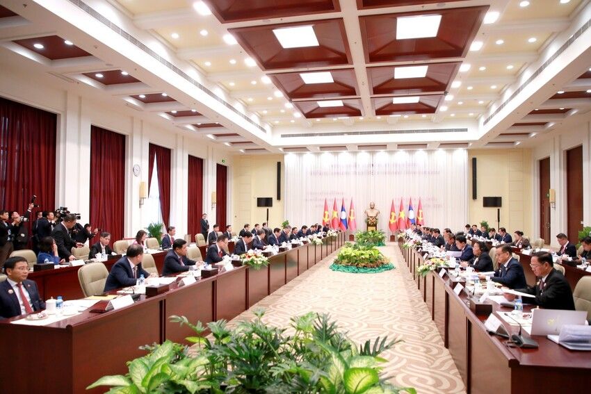 Tăng cường quan hệ hợp tác giữa Đảng Cộng sản Việt Nam và Đảng Nhân dân Cách mạng Lào
