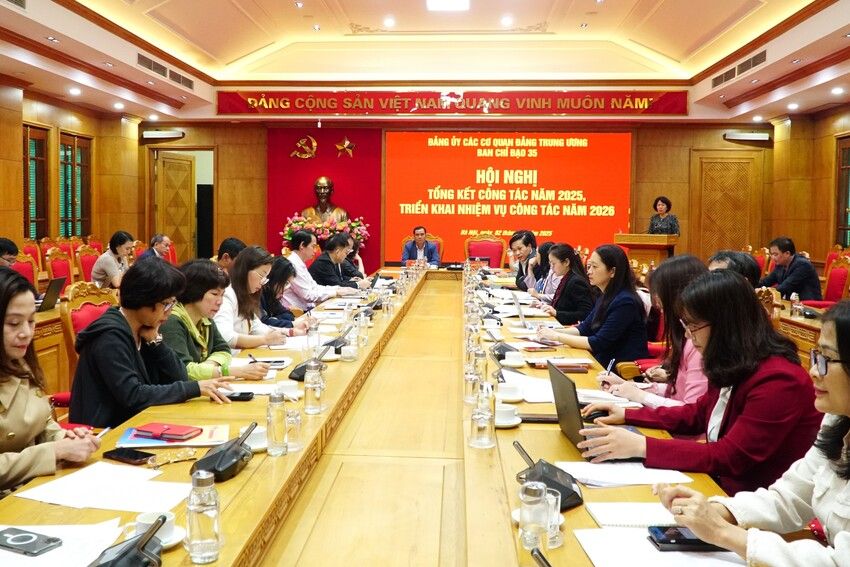 Ban Chỉ đạo 35 Đảng ủy các cơ quan Đảng Trung ương triển khai nhiệm vụ năm 2026