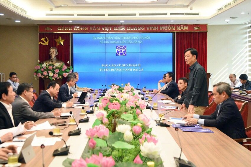 Hà Nội quyết liệt tháo gỡ vướng mắc, đẩy nhanh tiến độ dự án Vành đai 2,5