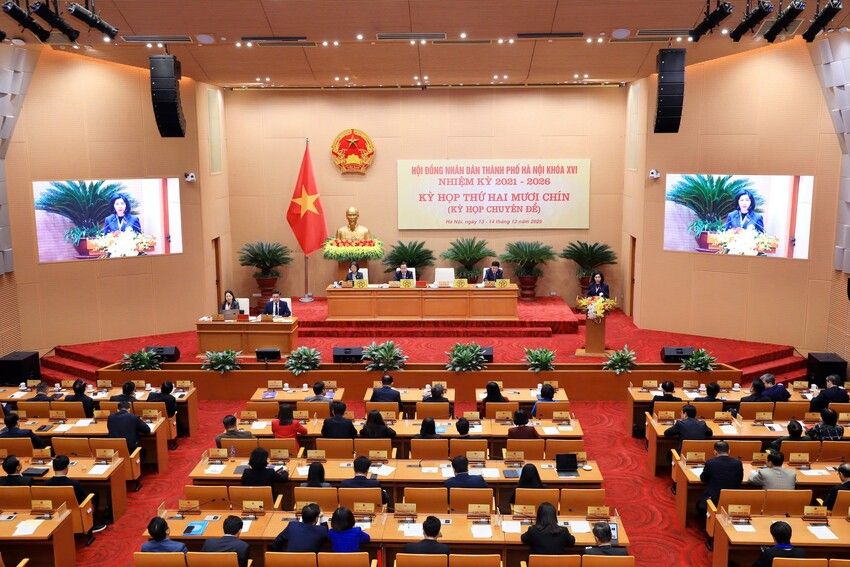 HĐND thành phố Hà Nội xem xét, thông qua các nghị quyết quan trọng