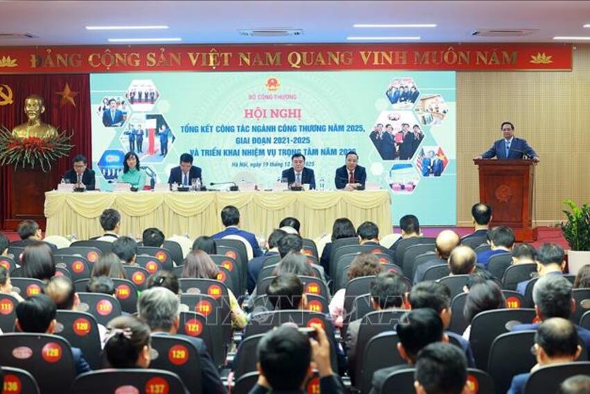 Ngành Công Thương thực hiện 6 tiên phong cùng đất nước phát triển