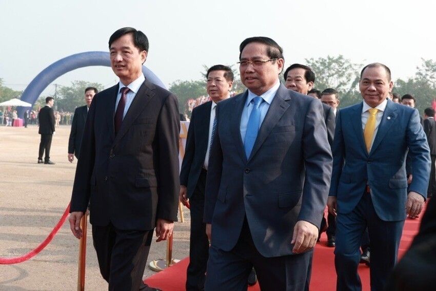 Thủ tướng Chính phủ Phạm Minh Chính dự Lễ khởi công dự án Khu đô thị thể thao Olympic