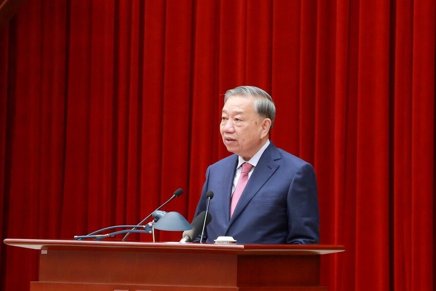 Phát biểu của Tổng Bí thư Tô Lâm khai mạc Hội nghị Trung ương 15 khóa XIII