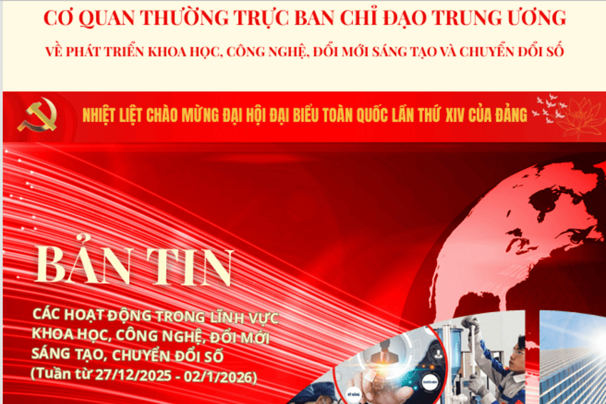 Bản tin KHCN số 1 năm 2026